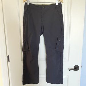 REI Nylon Roll-Up Pants Gray Size 10 Short 28.5" inseam